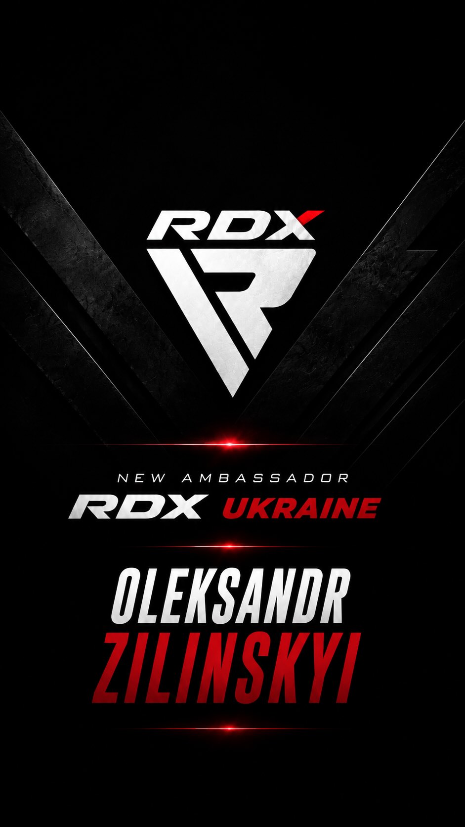 Олександр Зілінський — новий амбасадор RDX в Україні